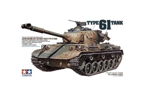 Jgsdf Type 61 Tank Tamiya 35163