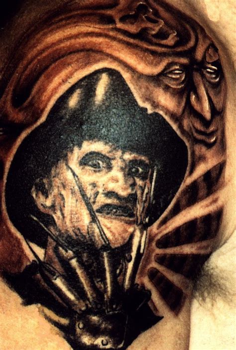 Tattoo Design Concept Art Freddy Krueger Great Tattoos Concept