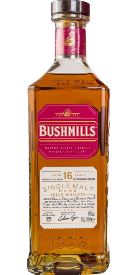 Bushmills 16 Year Old Ratings And Reviews Whiskybase