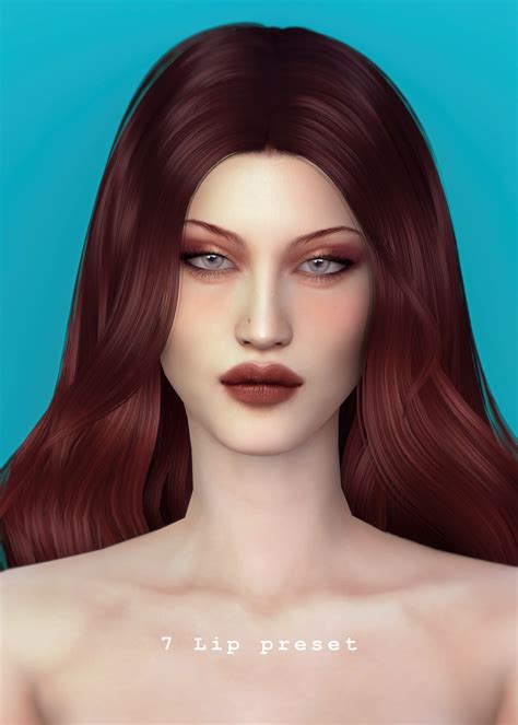 Sims 4 Lip Preset 3 The Sims Book Vrogue
