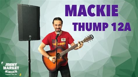 MACKIE Thump 12A Aktívny reprobox Recenzia JIMMY MARKET YouTube