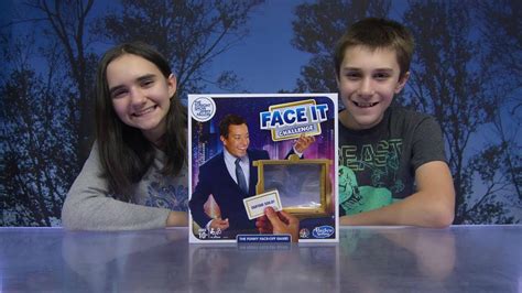 Face It Challenge Game Inspired By Tonight Show Starring Jimmy Fallon
