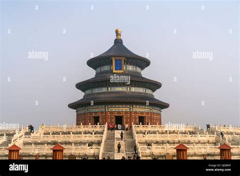 Hall Of Prayer For Good Harvests Inside The Temple Of Heaven Beijing