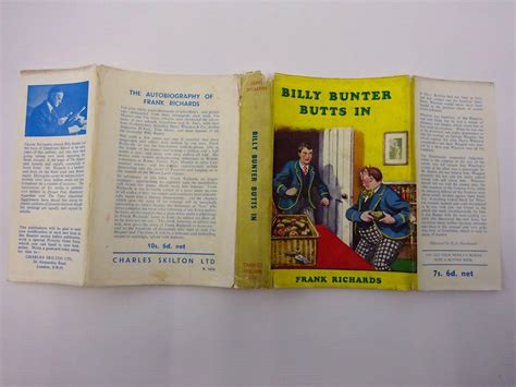 Billy Bunter Butts In Par Richards Frank Very Good Hardback 1951 First Edition Stella