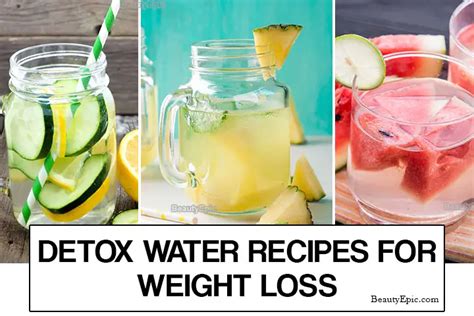 Top 10 Detox Water Recipes For Weight Loss