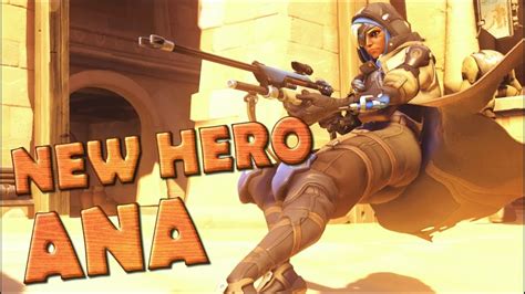 Ana New Overwatch Hero Spotlight Abilities Guide Gameplay Preview