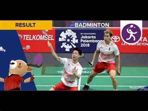 Asian games 2018 live results: Hasil Final Tim Putra Asian Games Badminton 2018 ...