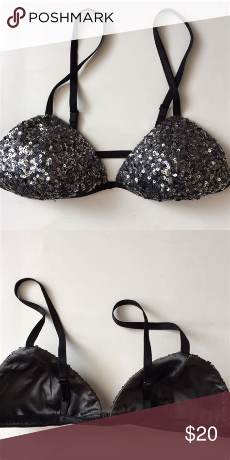 Sequin And Beaded Bra Sequins Clothes Design Fashion