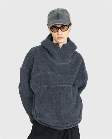 Entire Studios Fluffy Fleece V2 Charcoal Highsnobiety Shop