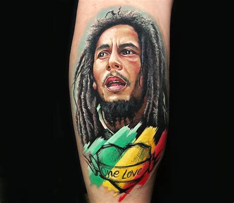 Bob Marley Tattoo By Lena Art Photo 29395