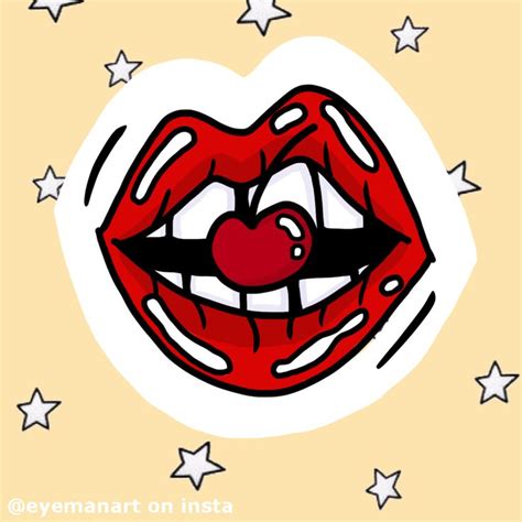 At logolynx.com find thousands of logos categorized into thousands of categories. Lips Vinyl Sticker Cherry In Lips Fruit Sticker Cute ...