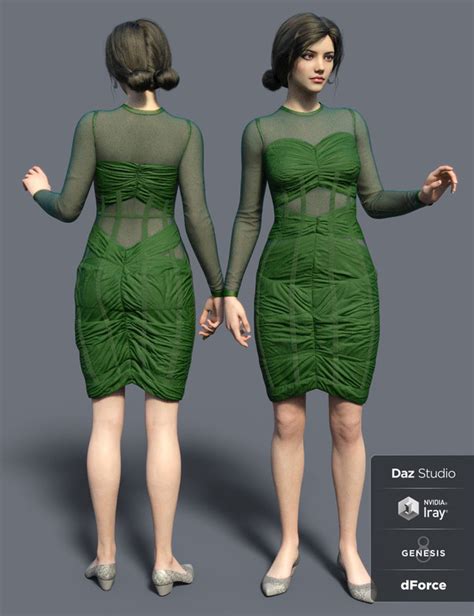 Dforce Nm Outfit For Genesis 8 Females Free Daz 3d Models