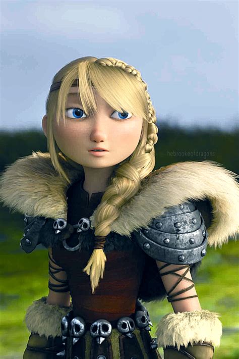 Astrid Hofferson With Watercolour By DTCW On DeviantArt