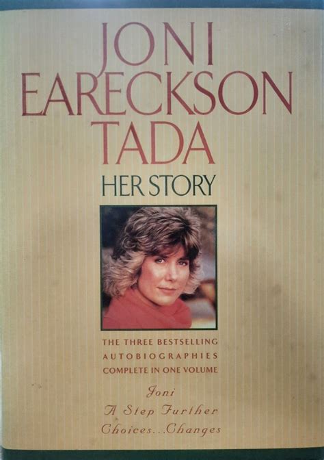 Joni Eareckson Tada Her Story Books N Bobs