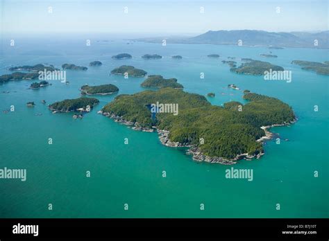 Aerial View Of Broken Islands Group Hi Res Stock Photography And Images