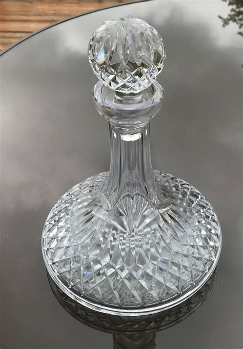 Vintage Waterford Crystal Whiskey Decanterwaterford Lismore Etsy