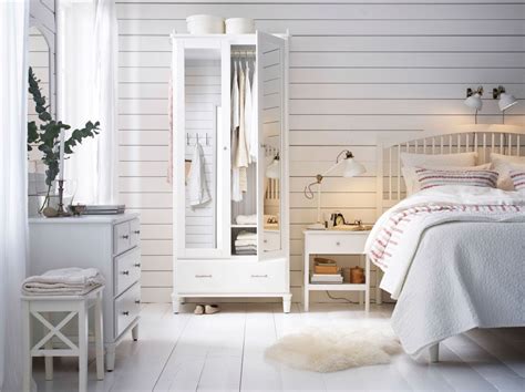 Add A Little Serenity To You Bedroom With A Calming White Tyssedal