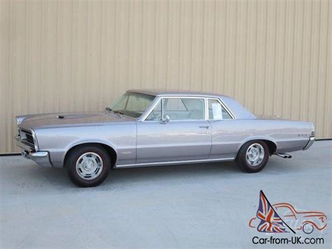 1965 Pontiac Gto 389ci Auto Rare Iris Mist Restored Documented