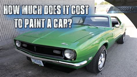 Check spelling or type a new query. How Much Does It Cost To Paint A Car? - YouTube