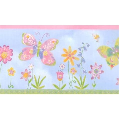 Free Download Butterfly Garden Wallpaper Border By Chesapeake In Crazy