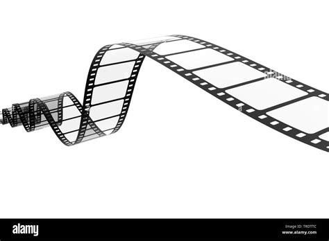Illustration Of A Film Strip Frame Stock Photo Alamy