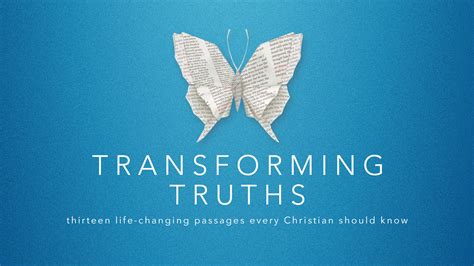 Transforming Truths Archives Mount Greylock Baptist Church