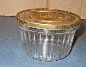 Vintage Hazel Atlas Glass Jelly Jar With Original Metal Lid Ebay