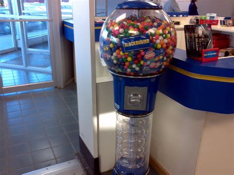 Who Remembers Blockbuster Gumball Machines If You Got A Blue Gumball