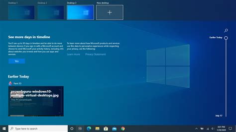Create Multiple Virtual Desktops In Windows10 For Better Work Productivity