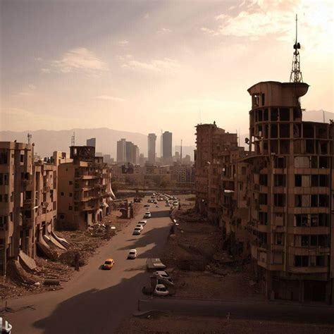 تصاویر بهت‌آور هوش‌مصنوعی از تهران در ۵۰ سال‌آینده عکس خبرآنلاین