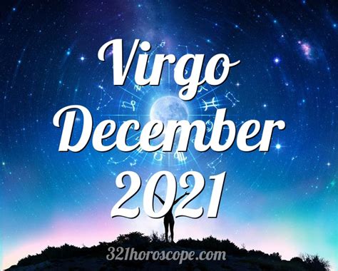 Horoscope Virgo December 2021