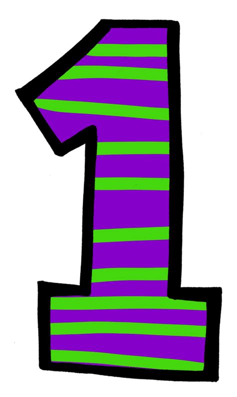 Number 1 Png Number 1 Clipart Black And Clip Art Library Images