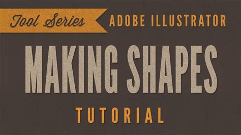 Adobe Illustrator Cs6 Cc Tutorial Beginner How To Make Shapes