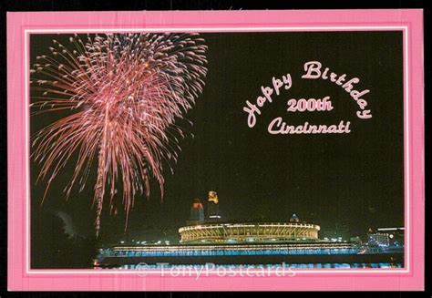 Happy 200th Birthday Cincinnati Hippostcard