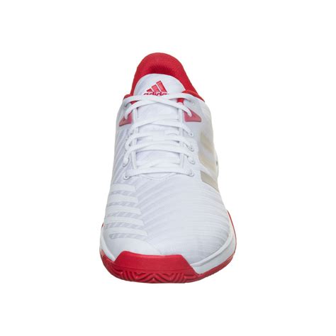 Buy Adidas Barricade Court 3 All Court Shoe Men White Red Online