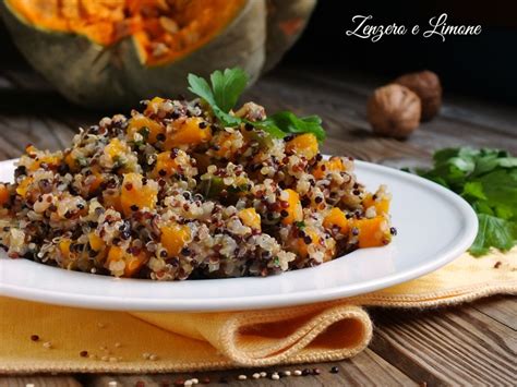 In questa pagina, troverai la raccolta di ricette di quinoa bianca, sfiziose, buone e semplici da preparare! Quinoa alla zucca | ricetta senza glutine | Zenzero e Limone