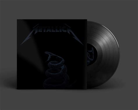 The Black Album Cover Metallica
