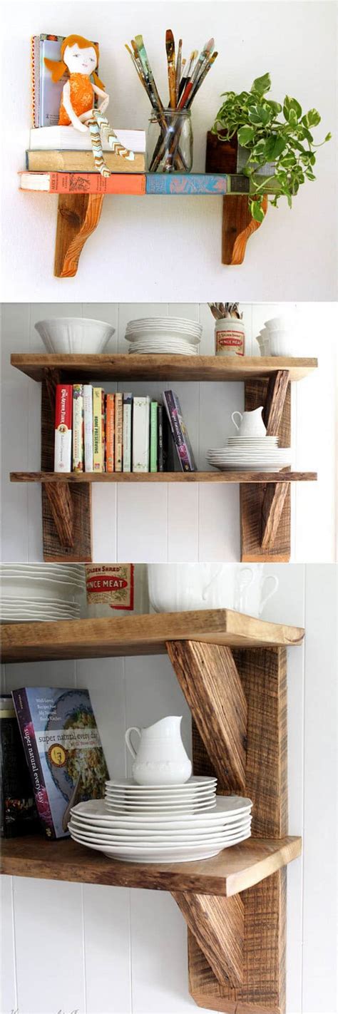 16 Easy And Stylish Diy Floating Shelves And Wall Shelves