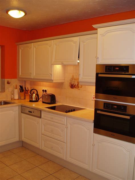 While cabinet paints can be. Kitchen spray paint make-overs from www.wesprayanything.net | Recycled kitchen, Kitchen ...