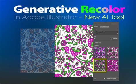 Using Generative Recolor In Adobe Illustrator Ai Tool