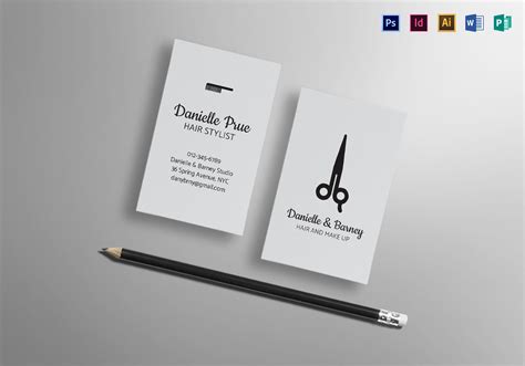Beautifying hair is not an easy task, the stylist must know a variety of hair styles that suits to different types of hair, face shapes of a person and they must even know what is the right hair color that suits their customers; Hair Stylist Business Card Design Template in PSD, Word ...
