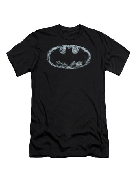 Batman Batman Dc Comics Smoke Signal Adult Slim T Shirt Tee