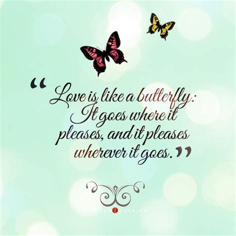 Love Is Like A Butterfly Quote Love Pinterest