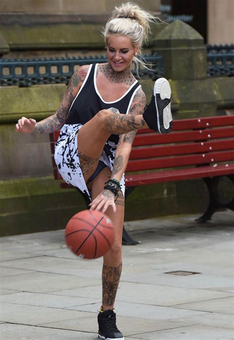 Jemma Lucy Shows Sideboob Playing Basketball Daily Star