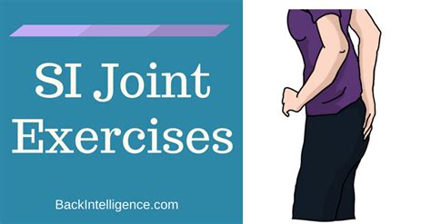 Sacroiliac Joint Exercises For Pain Relief Si Joint
