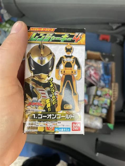 Sentai Gokaiger Ranger Key Power Rangers Rpm Gold Ranger Picclick