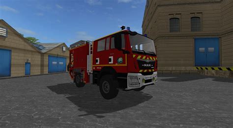 Fs17 Man Tgm Ccr Protec Fire Truck V10 Farming Simulator Mod Center