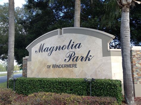 Magnolia Park Of Windermere Is Established In The Quaint Town Of