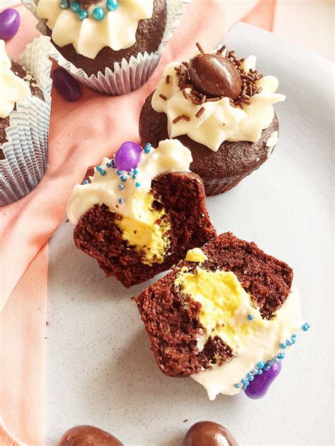 Cakes and cookies to satisfy your sweet tooth. Your ultimate Easter dessert: Vegan Creme Egg Cupcakes ...