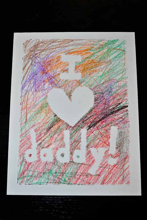 This one is the cutest father's day card idea gift from the kids. 10 Easy Father's Day Cards for Toddlers to Make